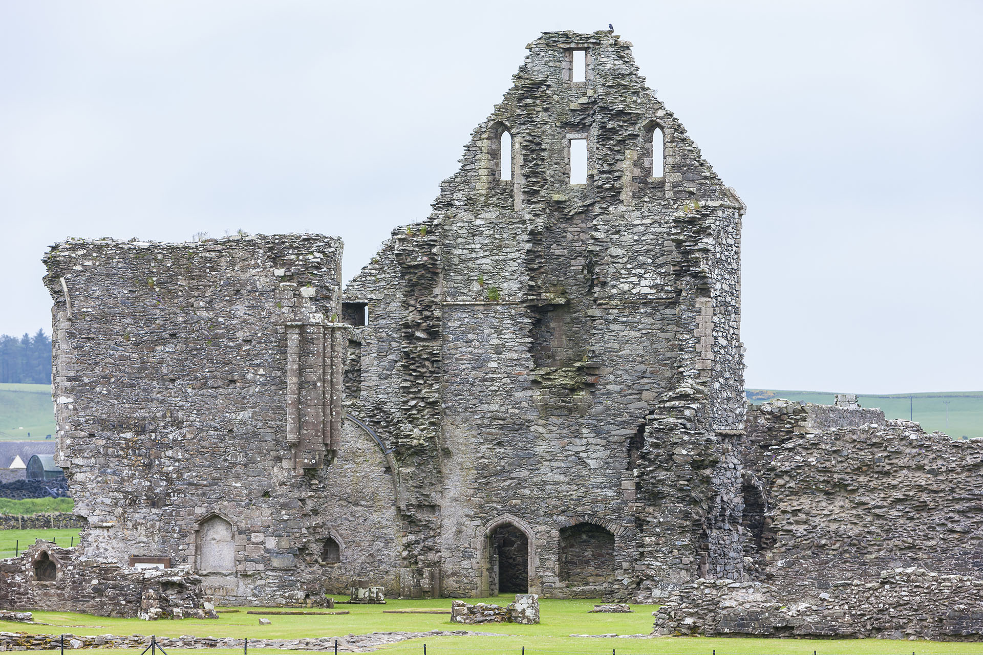 ruins of Glenluce Abbey, Wigtownshire, Scotland